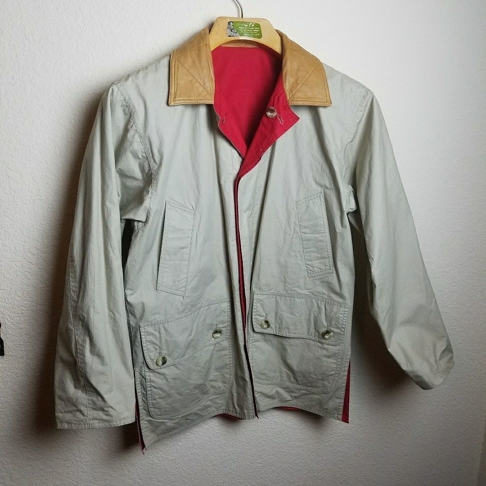 Vintage 1990s Reversible Jacket With Leather